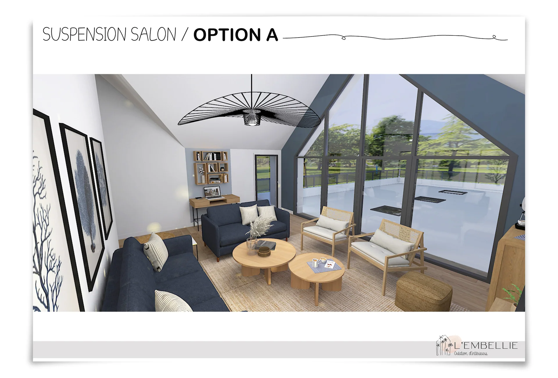 Suspension du salon, deuxième vue