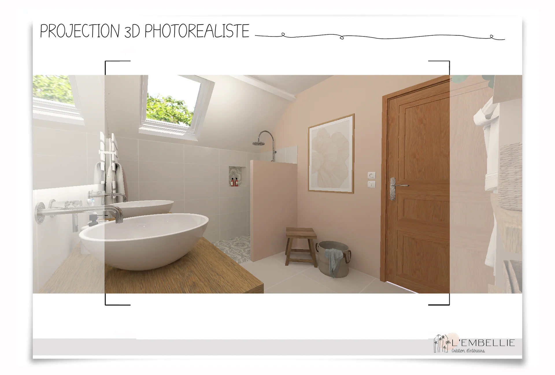 Projection 3D photor&eacute;aliste, vue 1