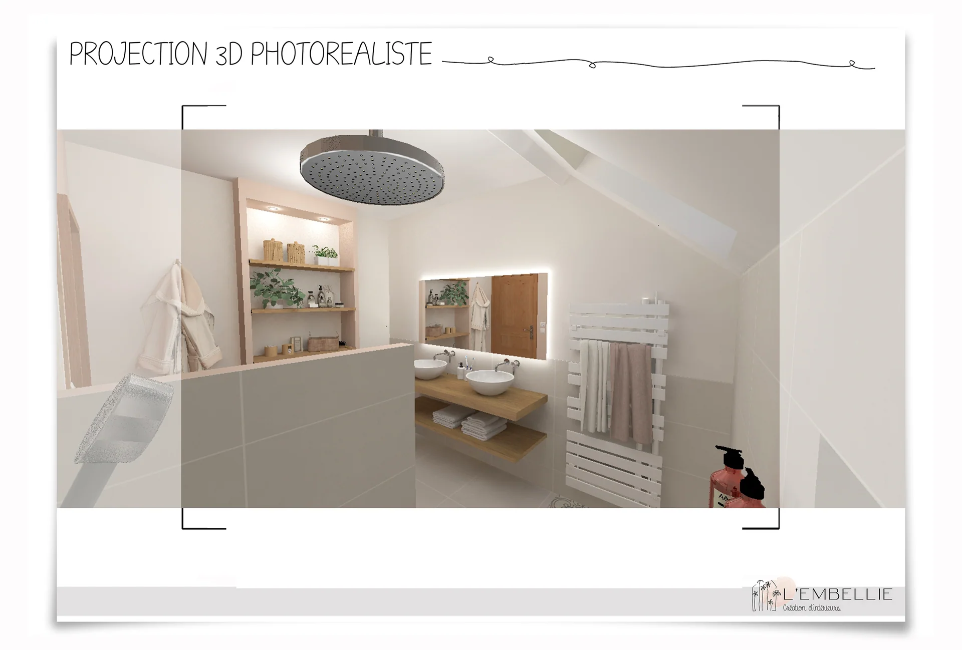 Projection 3D photor&eacute;aliste, vue 2
